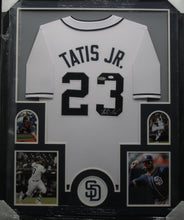 Load image into Gallery viewer, San Diego Padres Fernando Tatis Jr. Signed Jersey Framed &amp; Matted with JSA COA