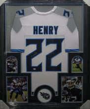 Load image into Gallery viewer, Tennessee Titans Derrick Henry Signed Jersey Framed &amp; Matted with BECKETT COA