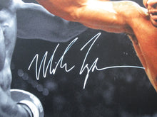 Load image into Gallery viewer, American Boxer Mike Tyson Signed Large Canvas Framed &amp; Matted with JSA COA