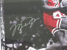 Load image into Gallery viewer, Chicago Bulls Michael Jordan Signed Large Poster Framed &amp; Matted with COA