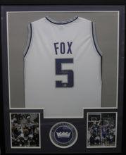 Load image into Gallery viewer, Sacramento Kings De&#39;Aaron Fox Signed Jersey Framed &amp; Matted with BECKETT COA