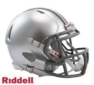 Ohio State Mini Silver Helmet