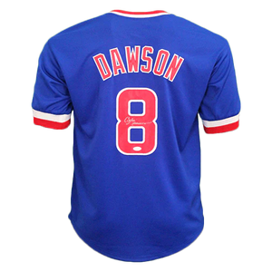 Chicago Cubs Andre Dawson Signed Jersey JSA COA