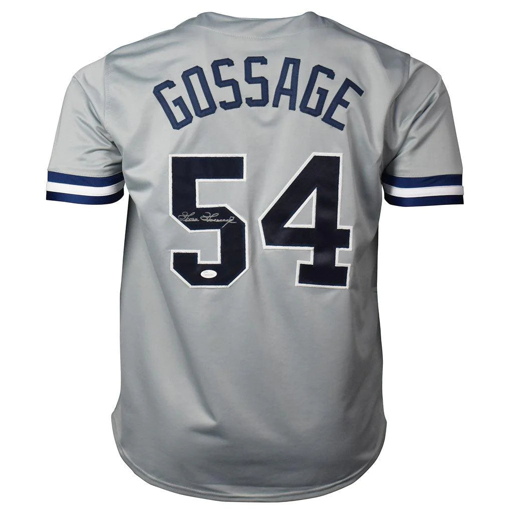 New York Yankees Goose Gossage Signed Jersey JSA COA