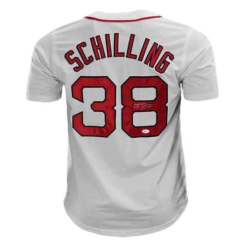 Boston Red Sox Curt Schilling Signed Jersey JSA COA
