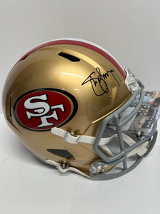 San Francisco 49ers Steve Young Signed Full Size Helmet with JSA COA