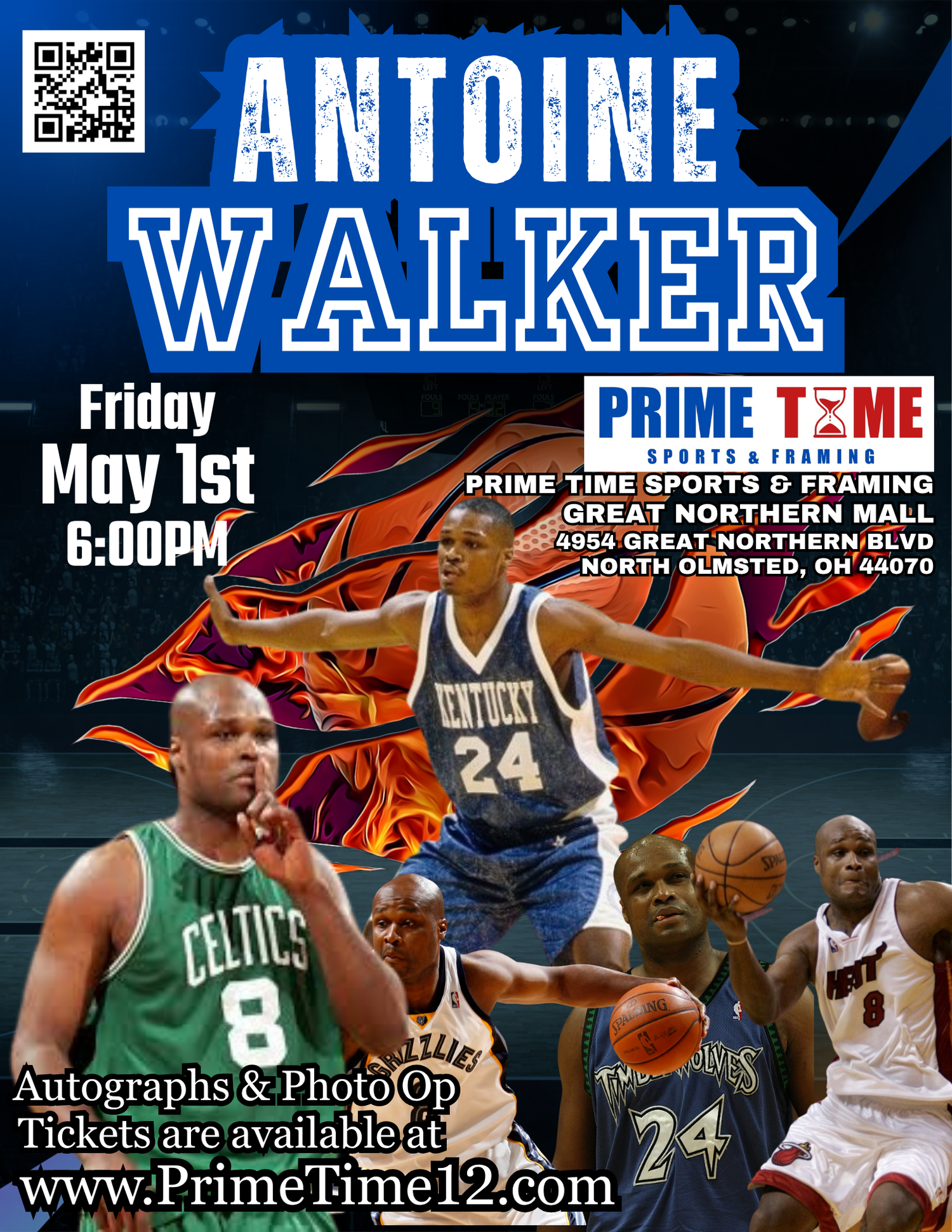 Antoine Walker Autograph & Photo Op Tickets