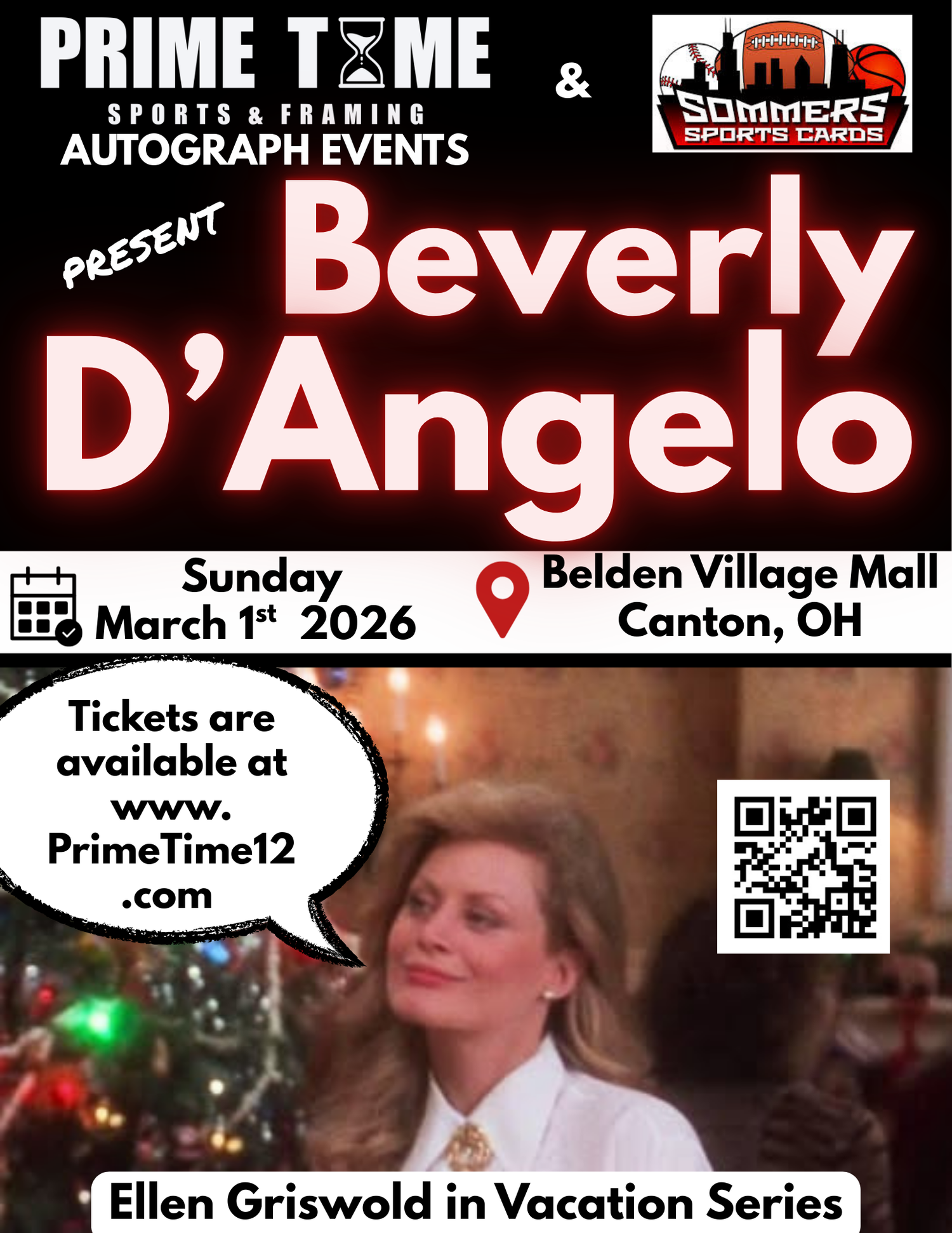 Beverly D'Angelo Autograph & Photo Op Tickets