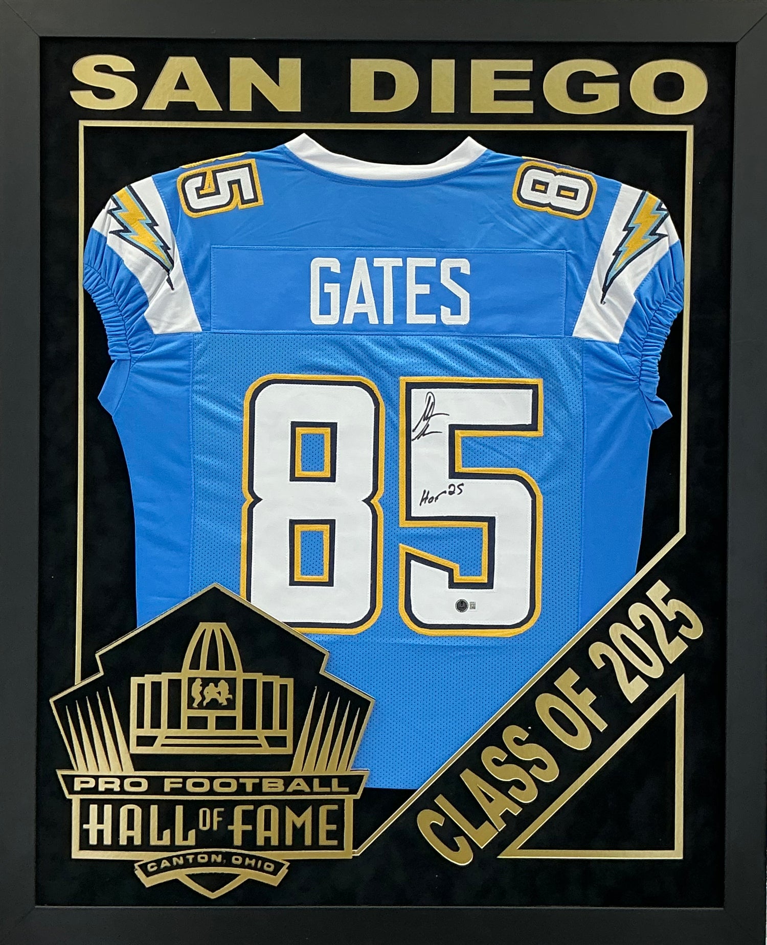 Pro Football Hall Of Fame Exclusive Framing