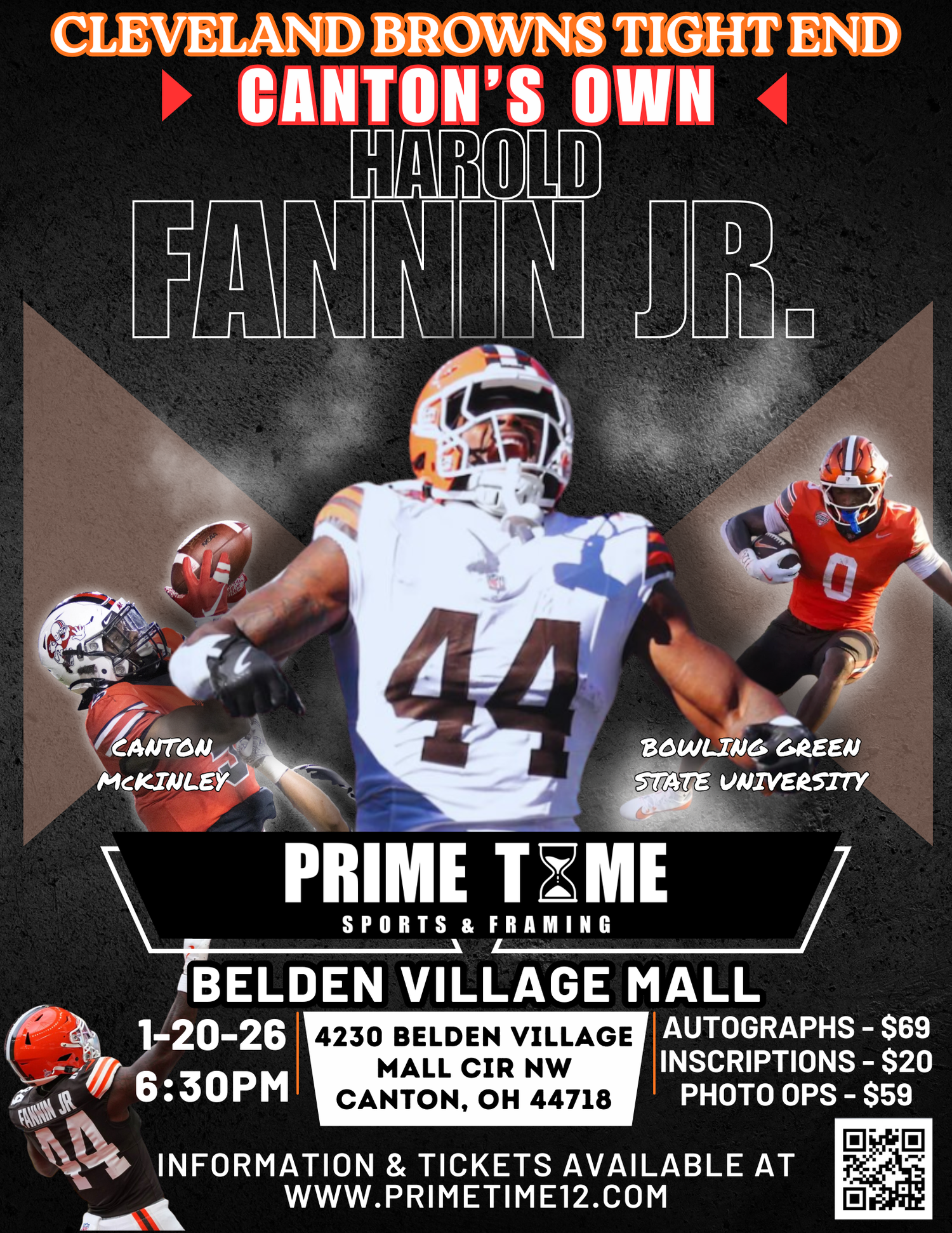 Harold Fannin Jr. Autograph & Photo Op Tickets