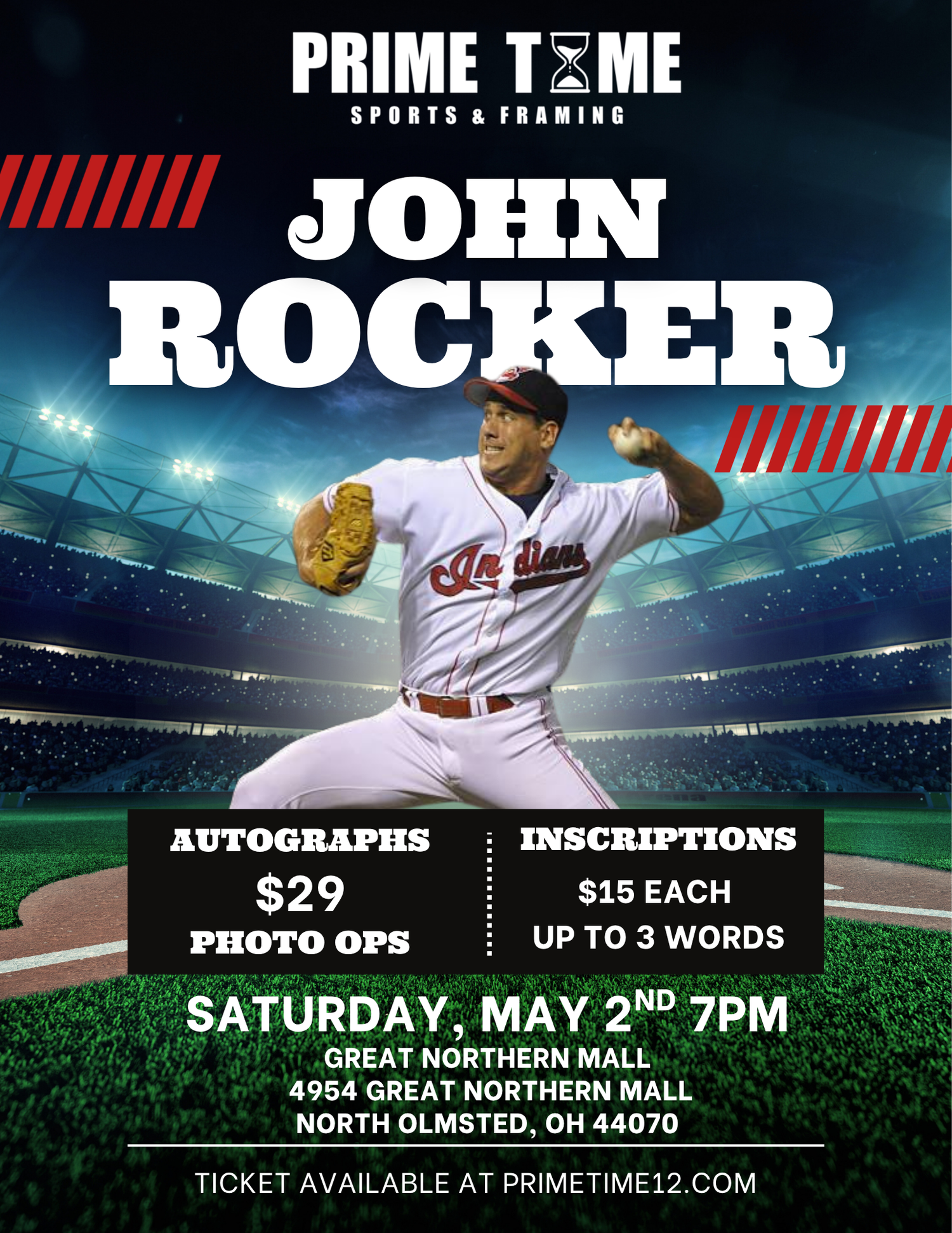 John Rocker Autograph & Photo Op Tickets