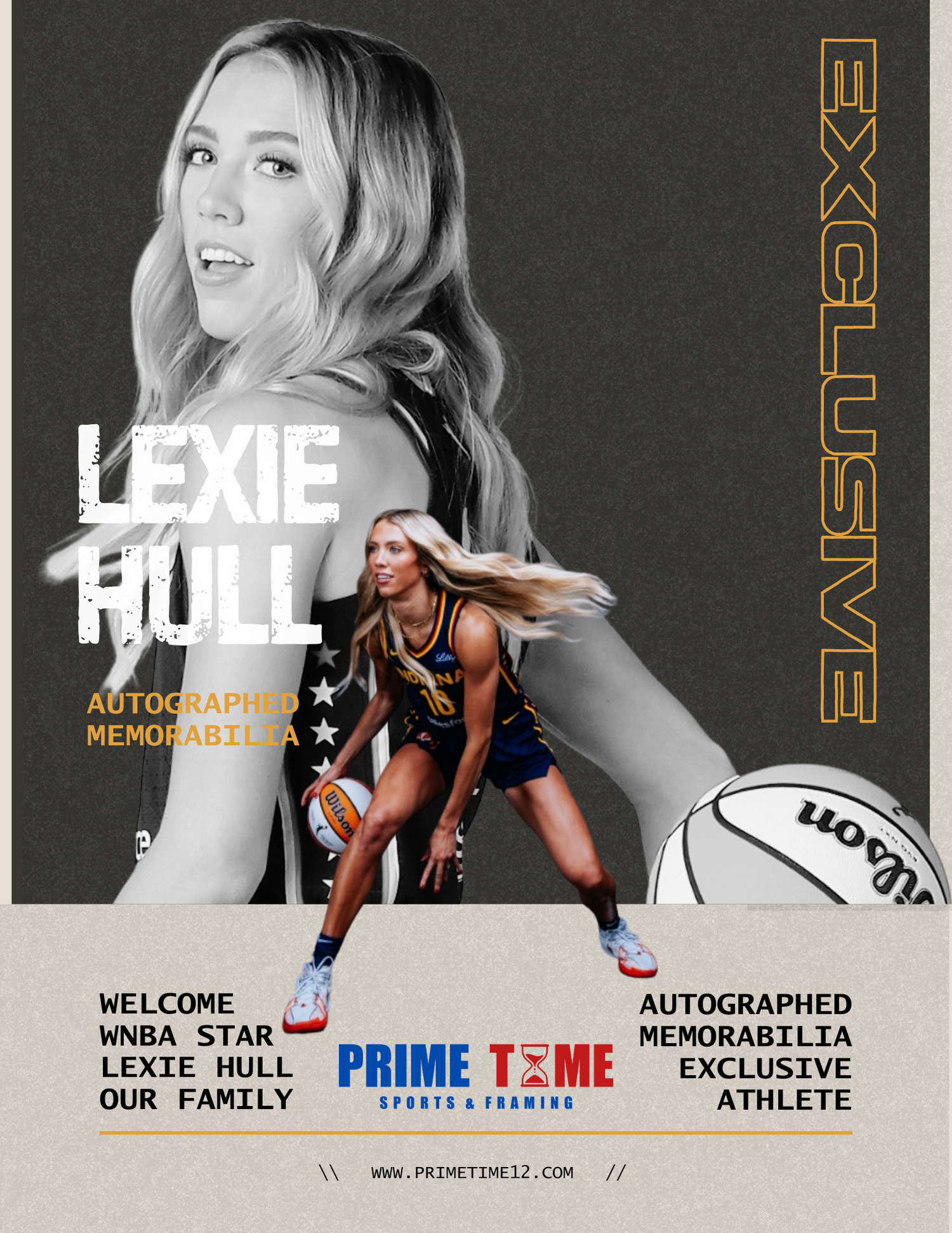 LEXIE HULL MAIL-IN TICKETS &  PRE-ORDER SIGNED ITEMS
