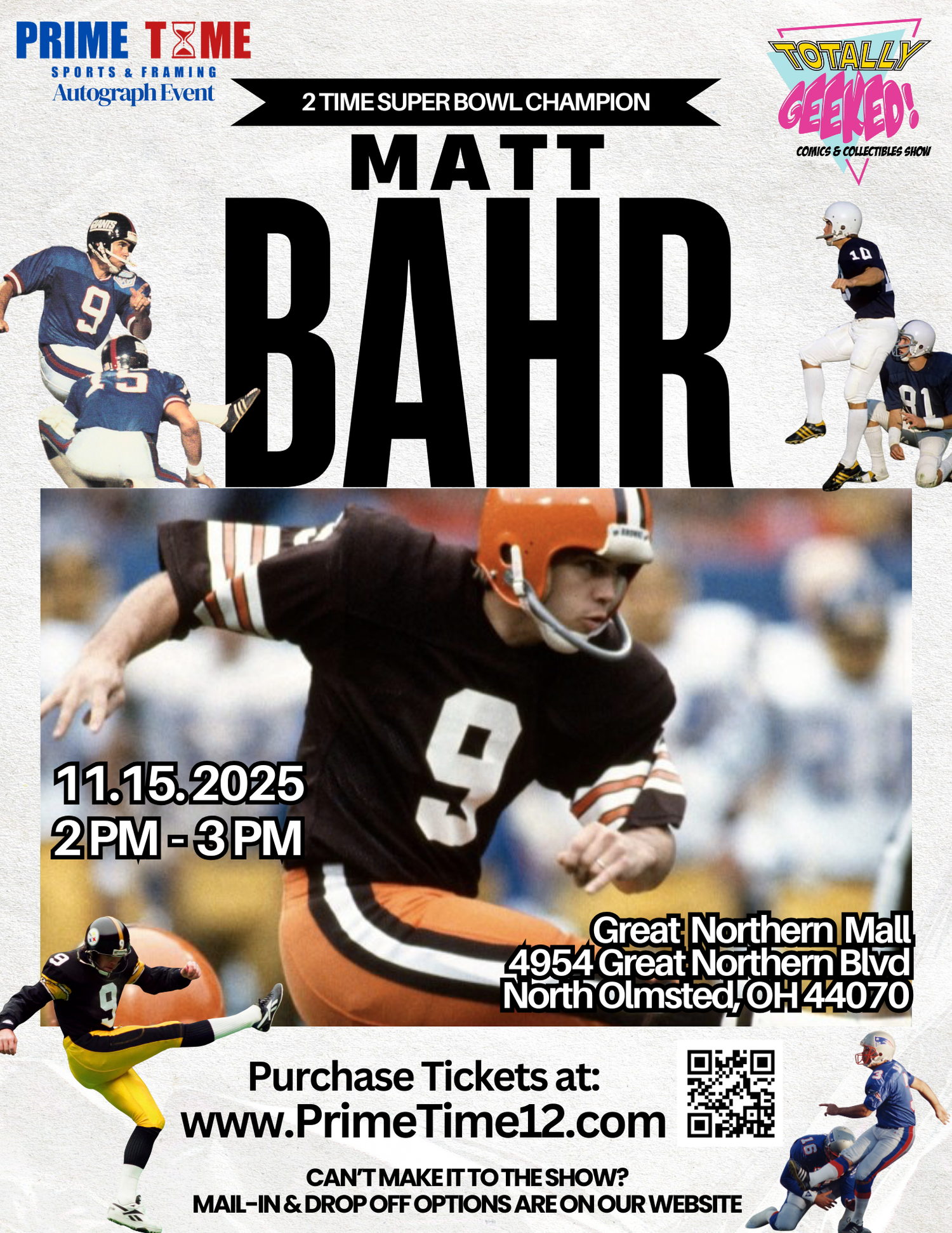 Matt Bahr Autograph & Photo Op Tickets