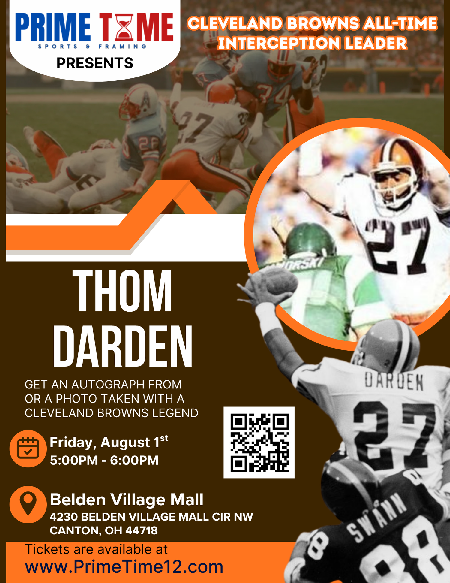 Thom Darden Autograph Signing Event