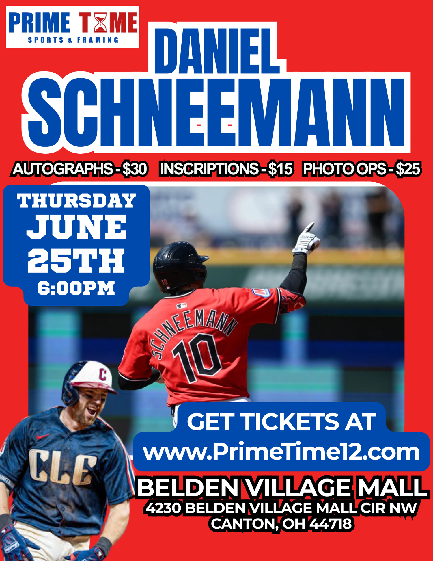 Daniel Schneemann Autograph & Photo Op Tickets