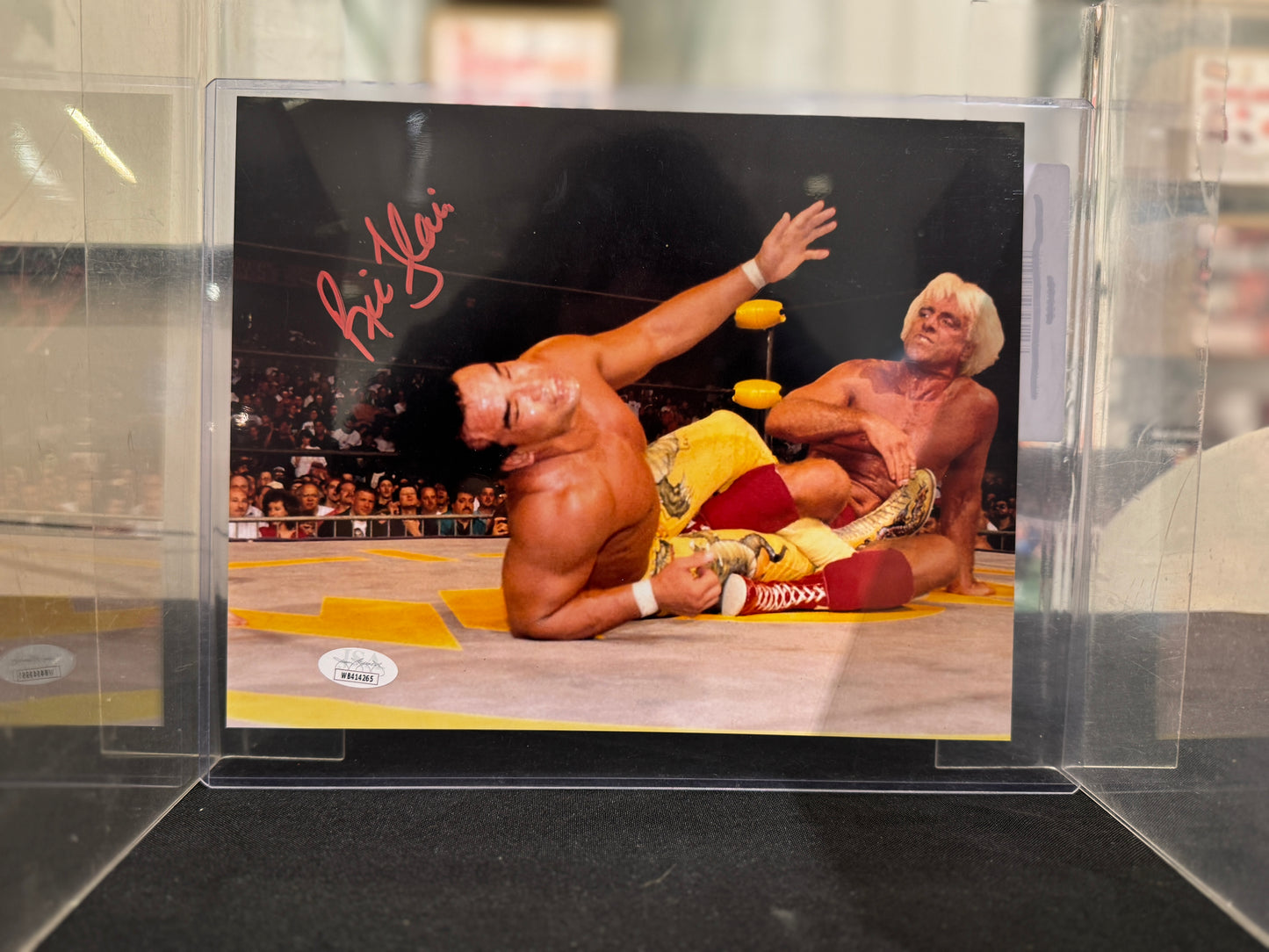 WWE Ric Flair Hand Signed Autographed 8x10 Photo JSA COA
