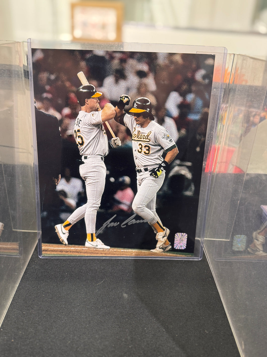 Oakland A’s Jose Canseco Hand Signed Autographed 8x10 photo player cert coa