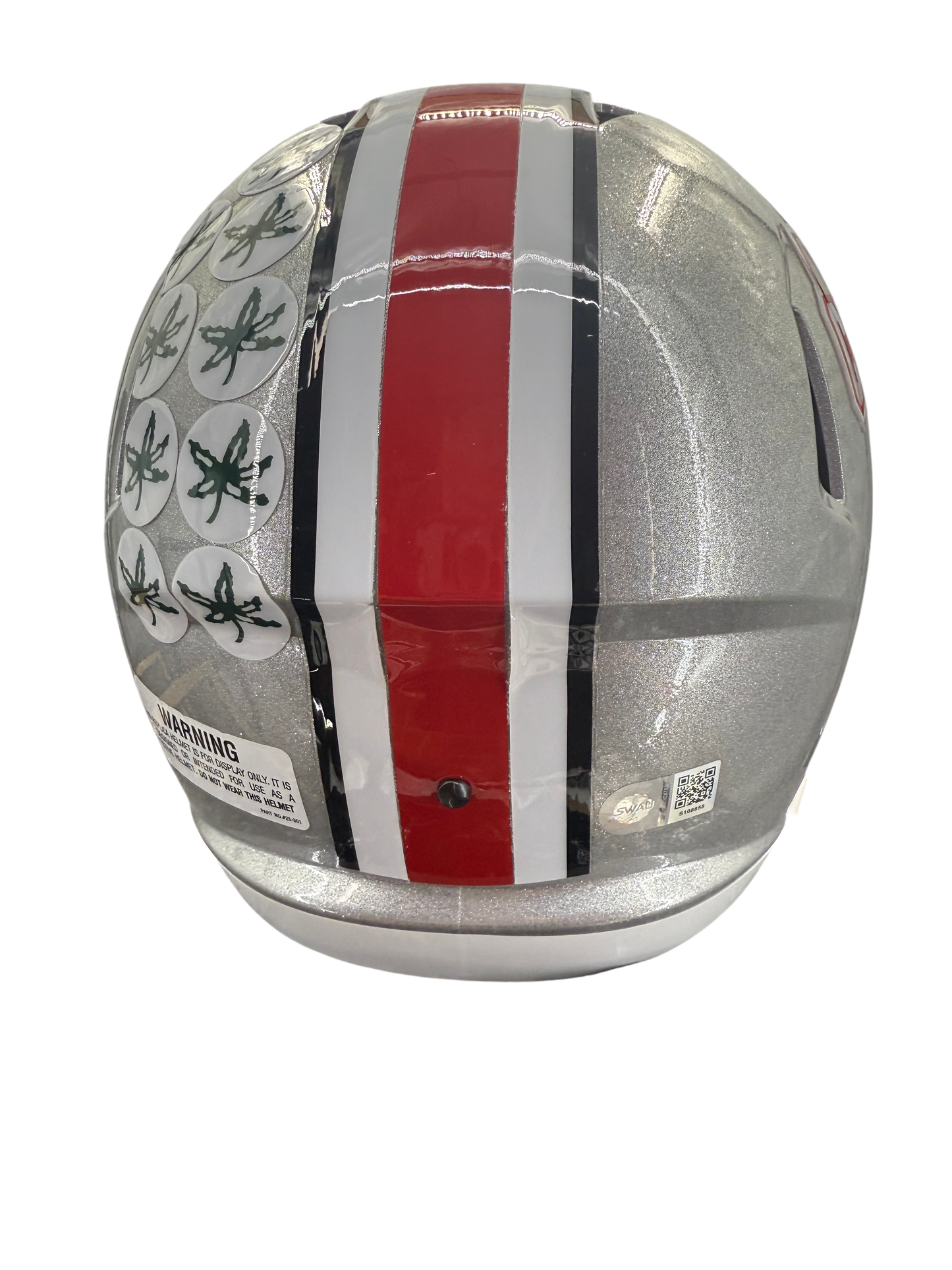 Jeremiah Smith Signed Autographed Ohio State Buckeyes Replica Full Size Helmet Swau COA