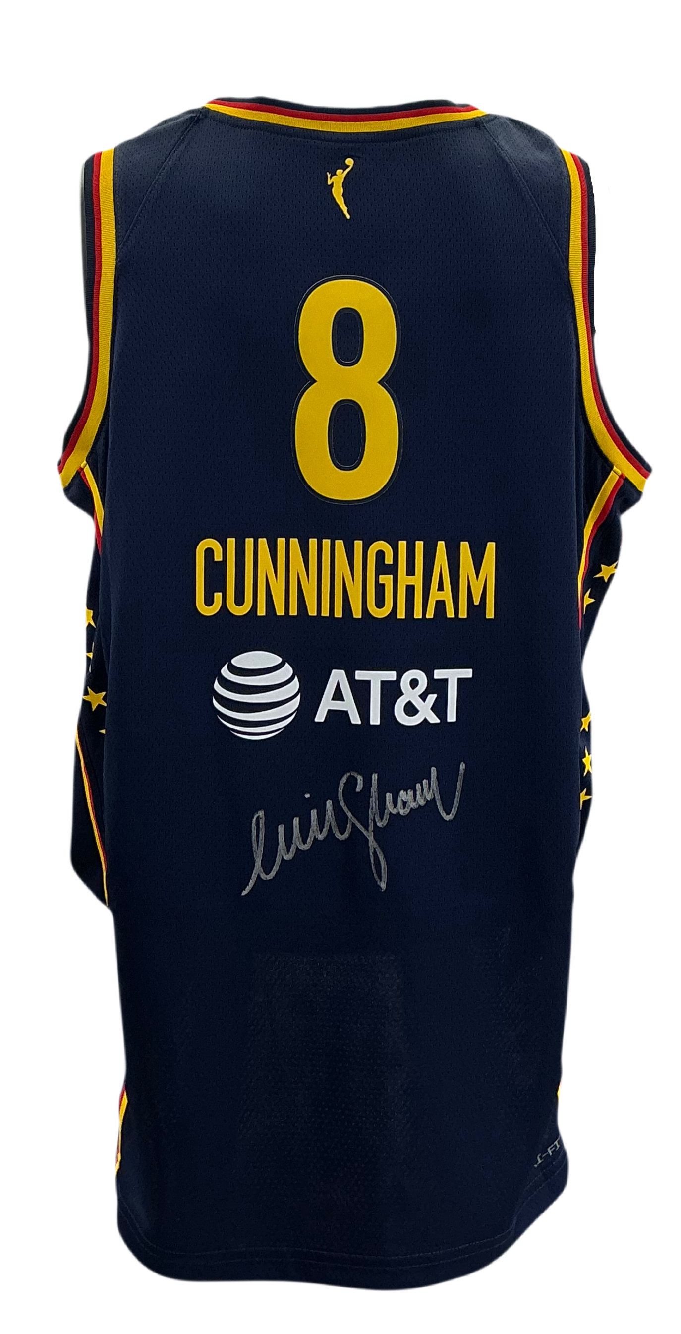 Indiana Fever Sophie Cunningham Hand Signed Autographed Nike Navy Blue Explorer Edition Victory Player Jersey with SWAU Authentication COA