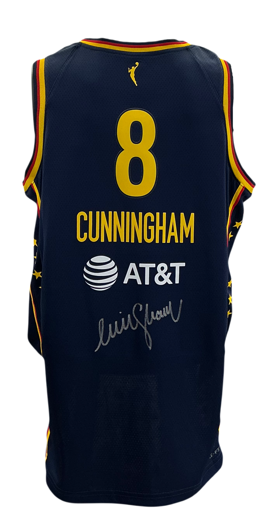 Indiana Fever Sophie Cunningham Hand Signed Autographed Nike Navy Blue Explorer Edition Victory Player Jersey with SWAU Authentication COA