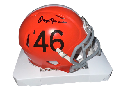 Cleveland Browns Ozzie Newsome Hand Signed Autographed Mini Helmet Five Star COA
