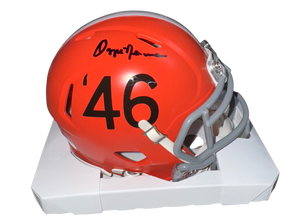 Cleveland Browns Ozzie Newsome Hand Signed Autographed Mini Helmet Five Star COA