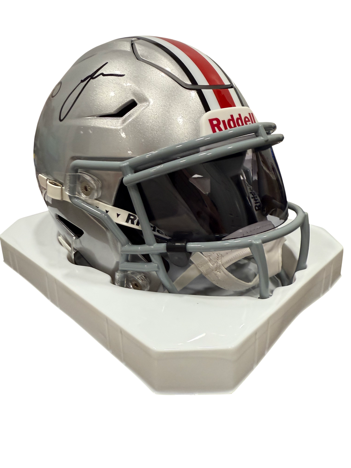 Bo Jackson Signed Autographed Ohio State Mid Size Helmet Prime Time Witness COA