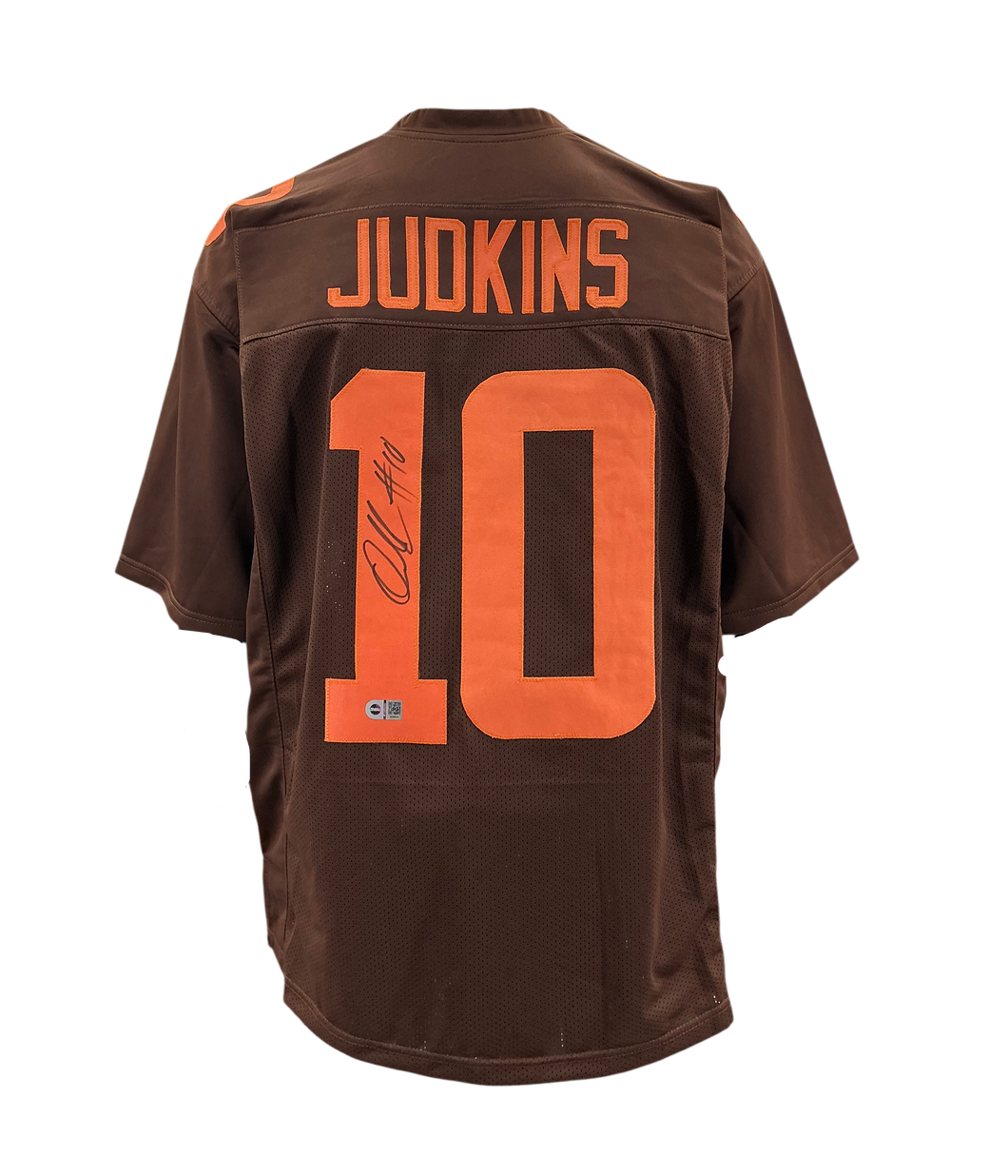 Quinshon Judkins Signed Autographed Cleveland Browns Custom Jersey Swau Coa