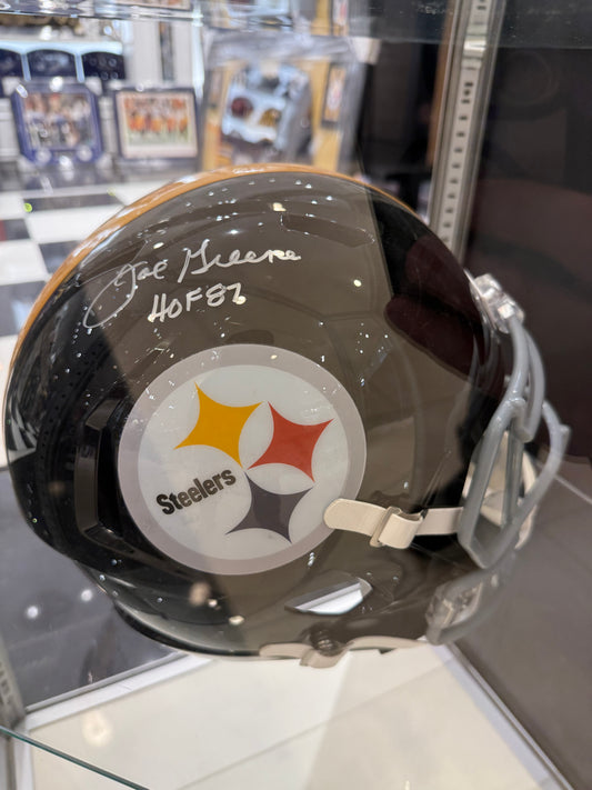 Joe Greene Signed Full Size Helmet