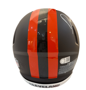 Quinshon Judkins Signed Autographed Cleveland Browns Alpha Dawg Authentic Speed Helmet With “Dawg Pound” Inscription Swau COA