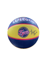 Load image into Gallery viewer, LEXIE HULL SIGNED AUTOGRAPHED WNBA INDIANA FEVER BASKETBALL SWAU COA
