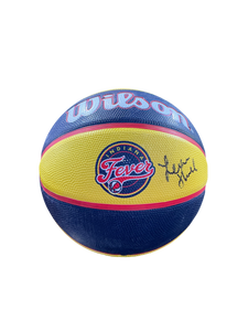 LEXIE HULL SIGNED AUTOGRAPHED WNBA INDIANA FEVER BASKETBALL SWAU COA