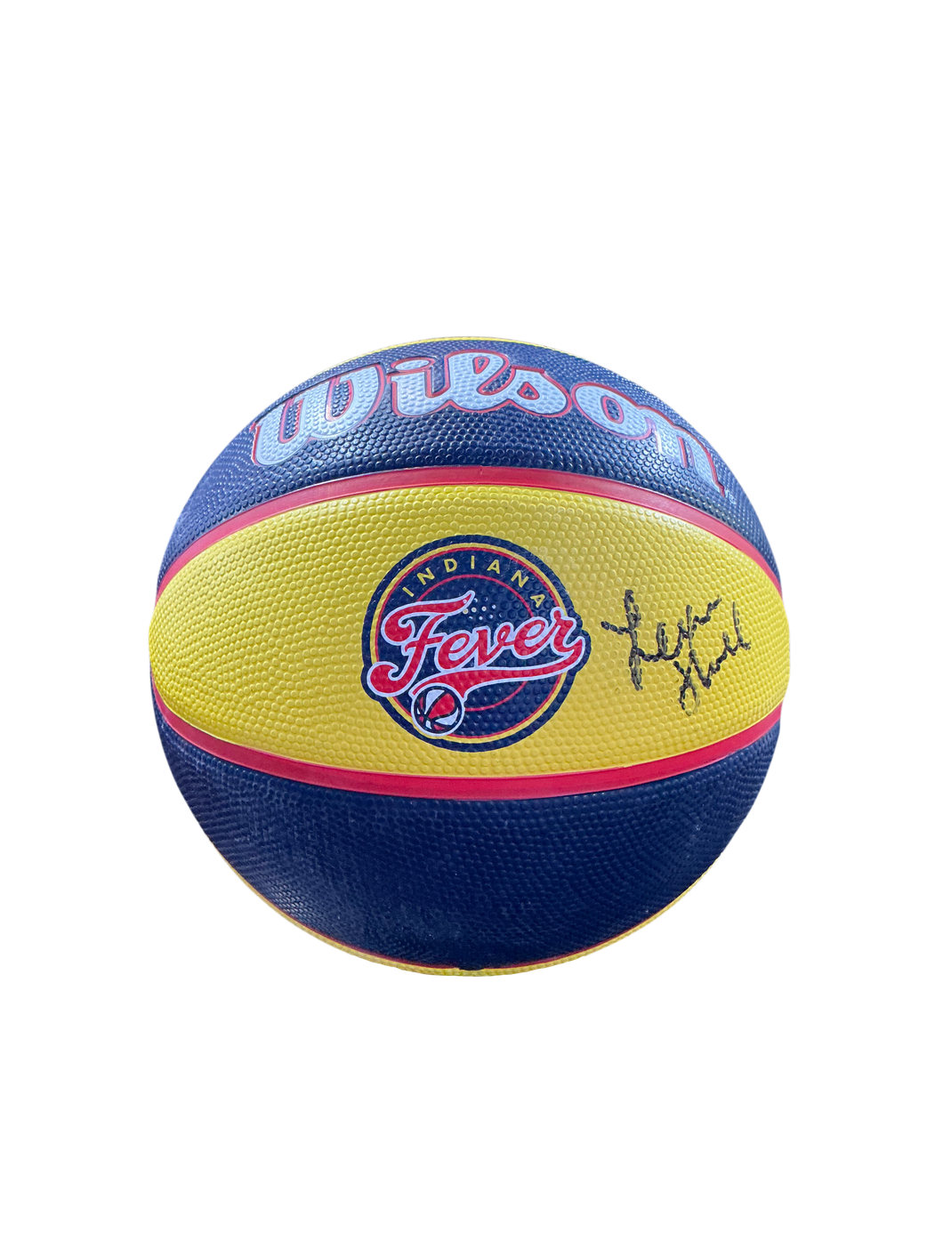 LEXIE HULL SIGNED AUTOGRAPHED WNBA INDIANA FEVER BASKETBALL SWAU COA