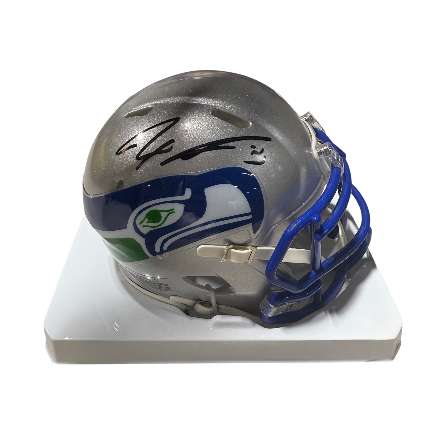 Jaxson Smith-Njigba Signed Autographed Seattle Seahawks Mini Helmet Fanatics COA