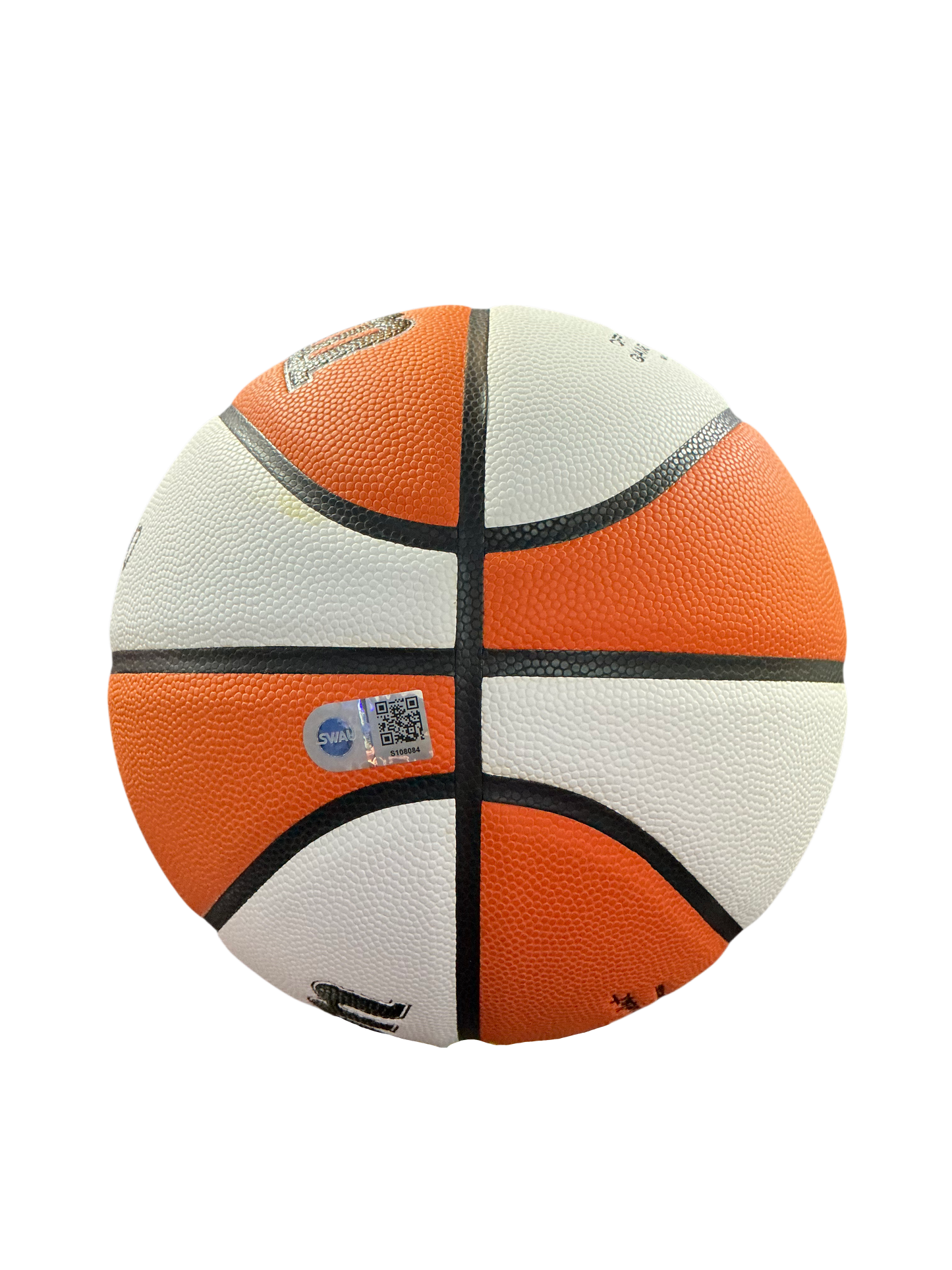 SOPHIE CUNNINGHAM SIGNED AUTOGRAPHED INDIANA FEVER GAME BALL BASKETBALL SWAU COA