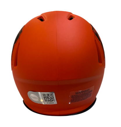 Quinshon Judkins Signed Autographed Cleveland Browns Rave Mini Helmet Swau COA