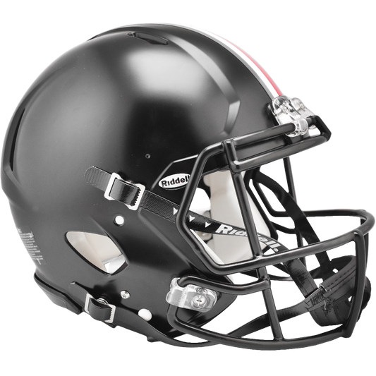 Pre-Sale Jeremiah Smith Hand Signed Autographed Ohio State Buckeyes Black Alternate Authentic Speed Full-Size Helmet