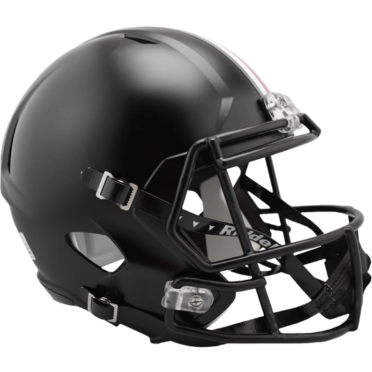 Pre-Sale Jeremiah Smith Hand Signed Autographed Ohio State Buckeyes Black Alternate Replica Speed Full-Size Helmet
