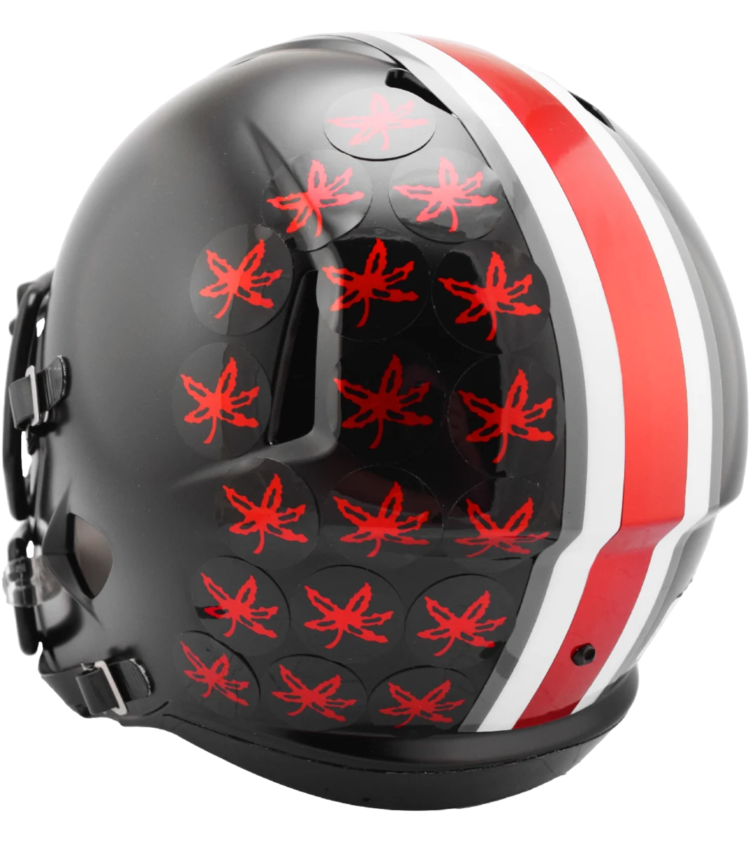 Pre-Sale Jeremiah Smith Hand Signed Autographed Ohio State Buckeyes Black Alternate Replica Speed Full-Size Helmet