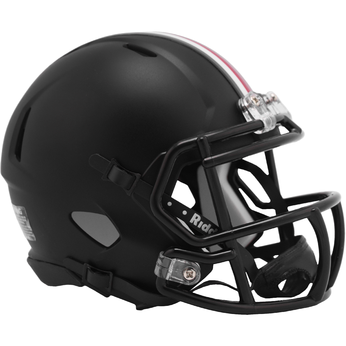 Pre-Sale Jeremiah Smith Hand Signed Autographed Ohio State Buckeyes Black Alternate Speed Mini Helmet