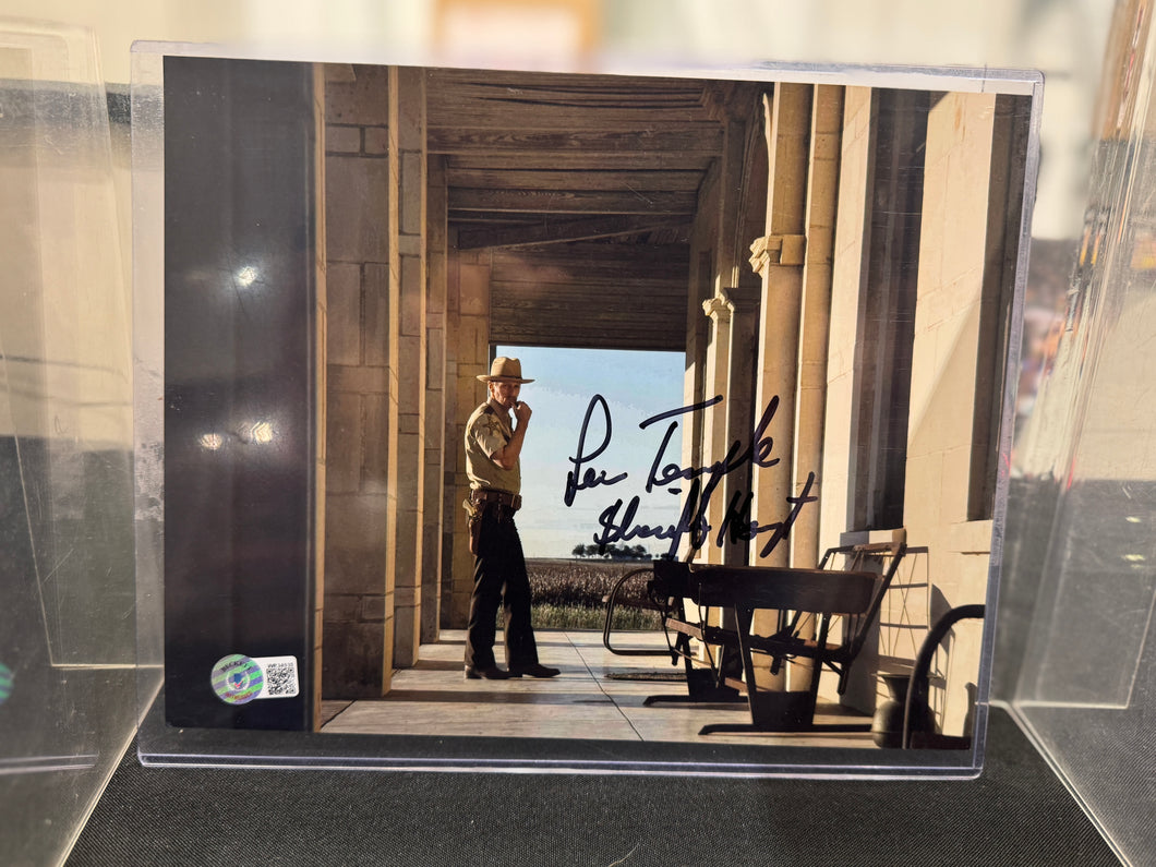 Lew Temple Hand Signed Autographed 8x10 Photo BAS COA