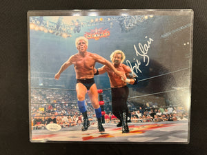 WWE Ric Flair Hand Signed Autographed 8x10 Photo JSA COA