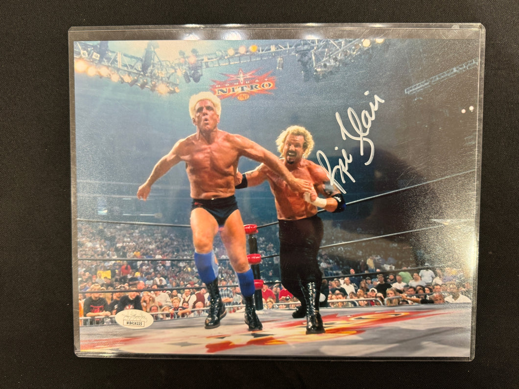 WWE Ric Flair Hand Signed Autographed 8x10 Photo JSA COA