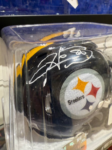 Pittsburgh Steelers Hines Ward Signed Autographed Mini Helmet BAS COA