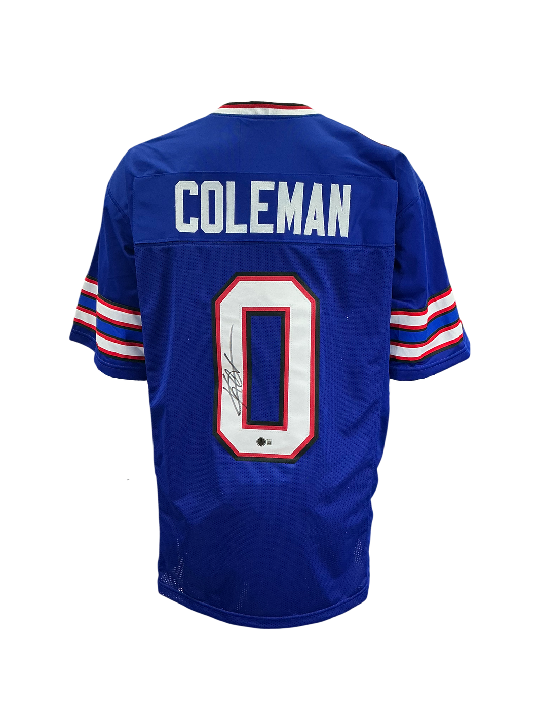 Keon Coleman Signed Autographed Custom Bills Jersey Beckett COA