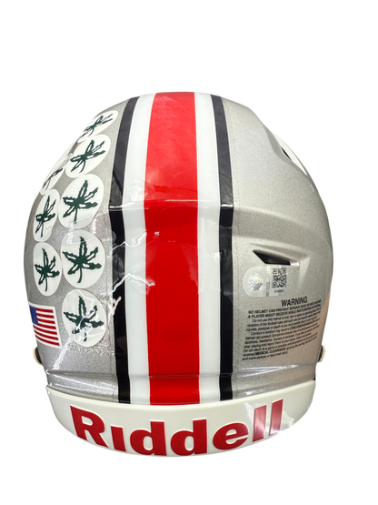 Jeremiah Smith Signed Autographed Ohio State Buckeyes Authentic Full Size Speed Flex Helmet Swau COA