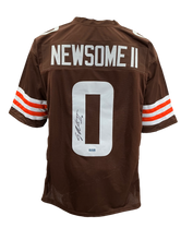 Load image into Gallery viewer, Greg Newsome II Signed Autographed Cleveland Browns Custom Jersey Coa