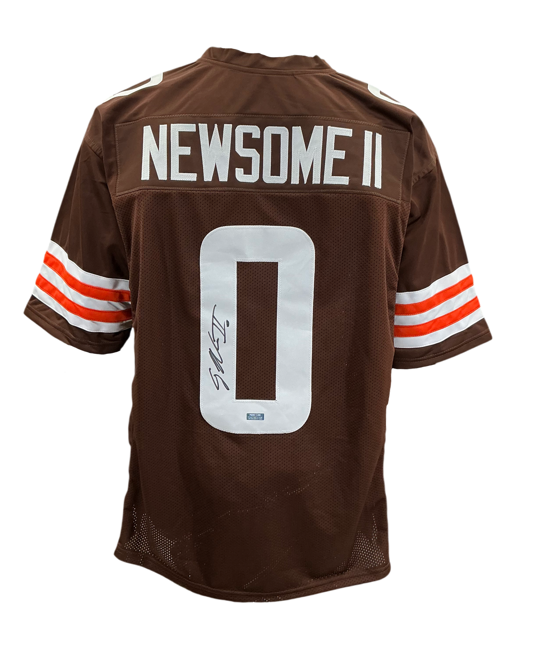 Greg Newsome II Signed Autographed Cleveland Browns Custom Jersey Coa