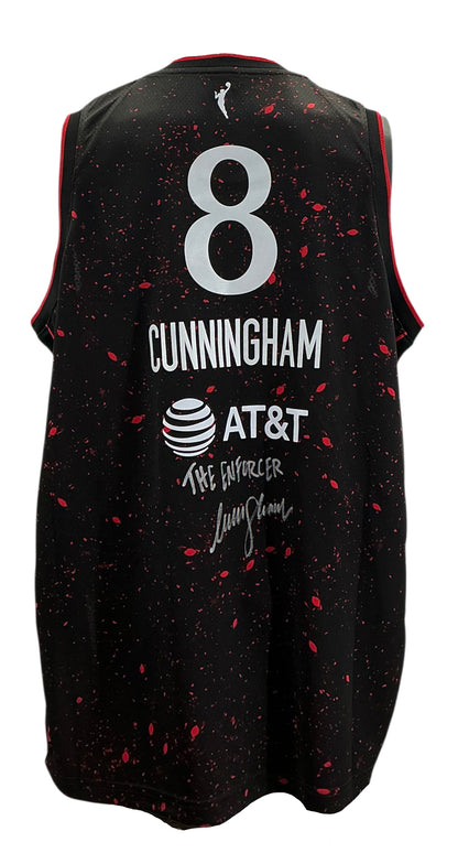 Indiana Fever Sophie Cunningham Hand Signed Autographed Authentic Nike Limited Edition Stranger Things Jersey With “The Enforcer” Swau COA