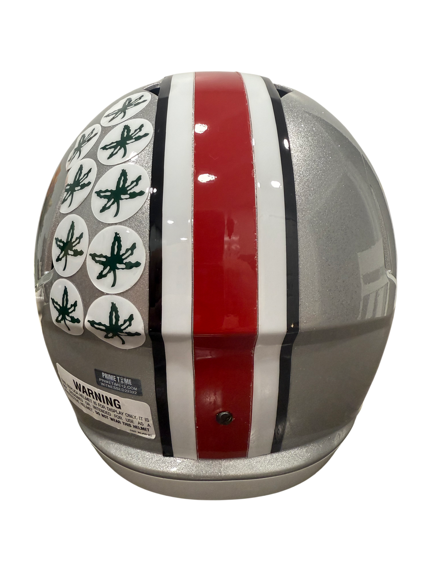 Bo Jackson Signed Autographed Ohio State Replica Full Size Helmet Prime Time Witness COA